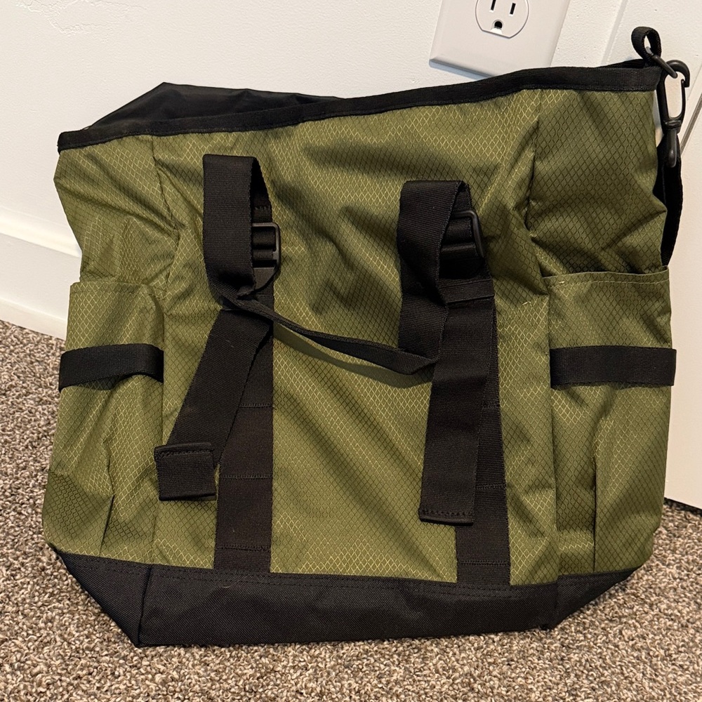 Adidas Olive and Black Duffel Bag - Picture 5 of 5